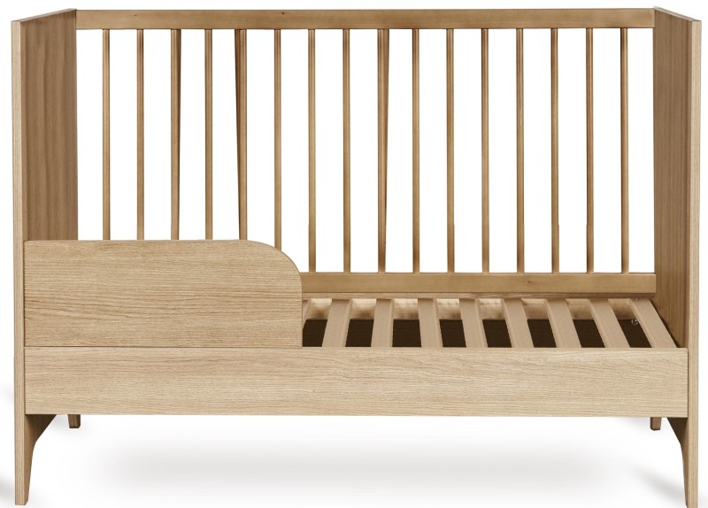 Dětská postýlka Tsugi s integrovanou zábranou